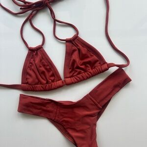 Montce Triangle Bikini Set NWOT
